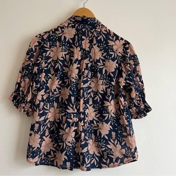 Trovata Birds of Paradise Gemma Blouse in Paloma - Picture 12 of 16